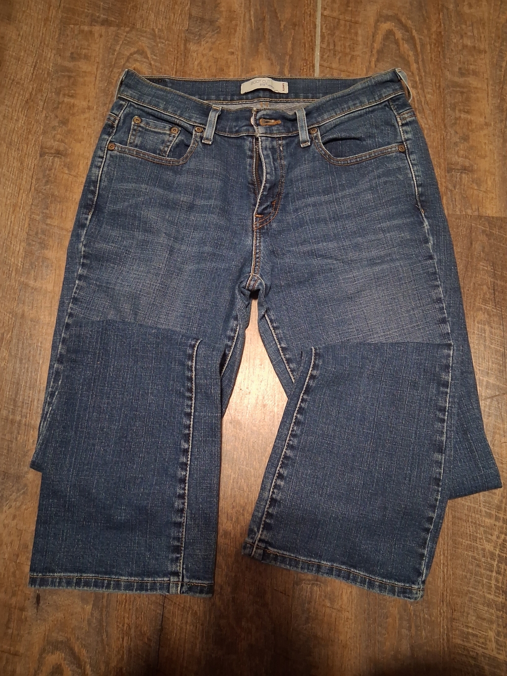 Levis Bootcut 515 Dark Wash Denim Jeans SIZE 6M